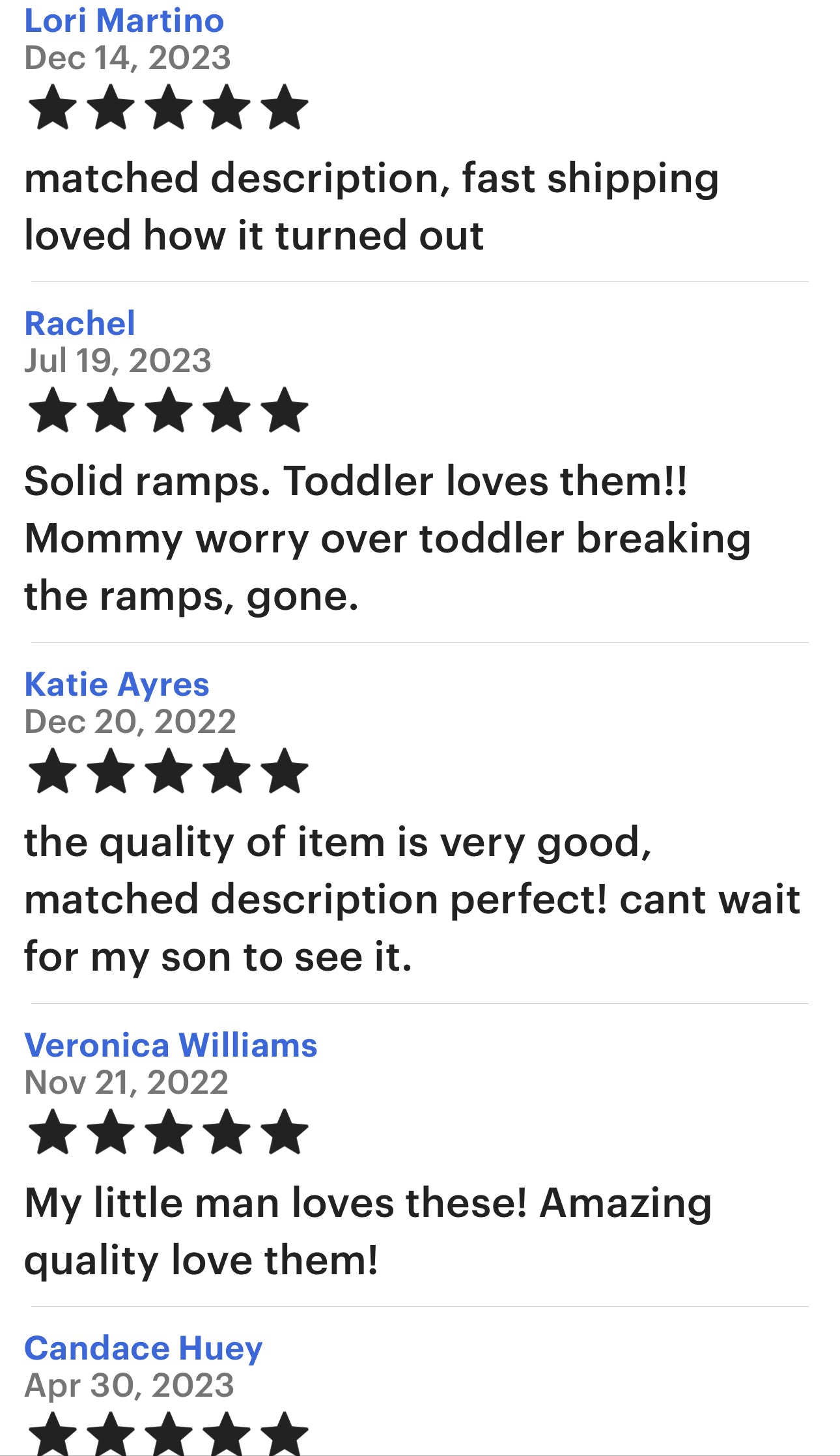 5 star review, happy customer, imagination supercross tracks review, flyer, logo