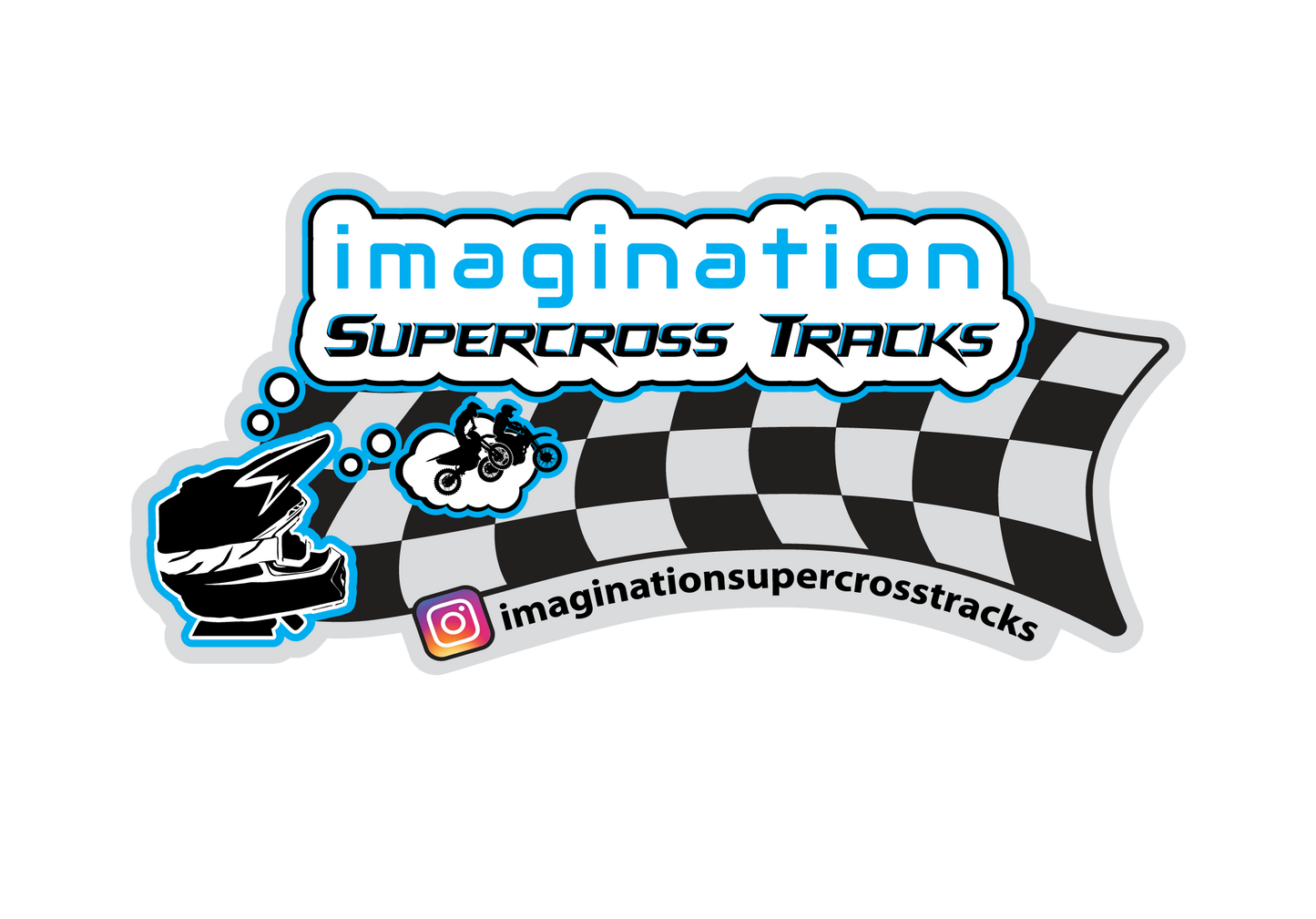imagination supercross tracks logo and giftcard